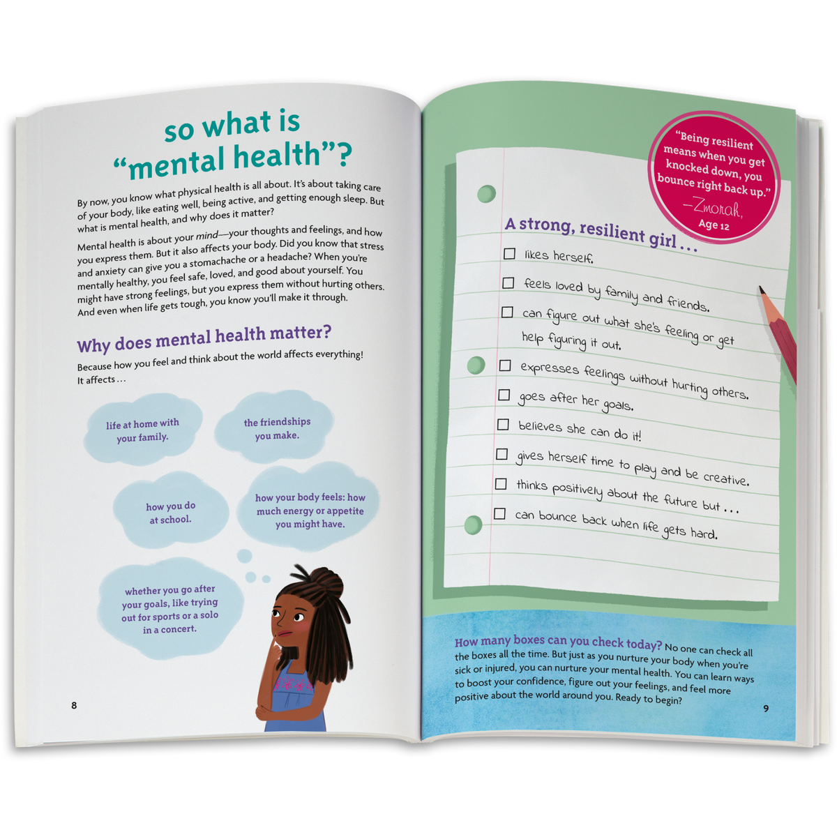 A Smart Girl’s Guide: Caring for Herself Book