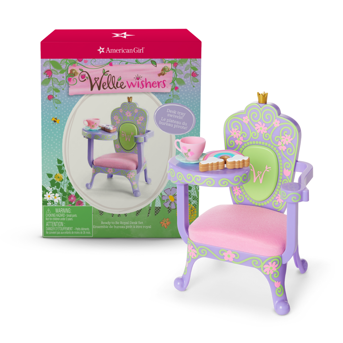 Ready to Be Royal Desk Set for WellieWishers™ Dolls