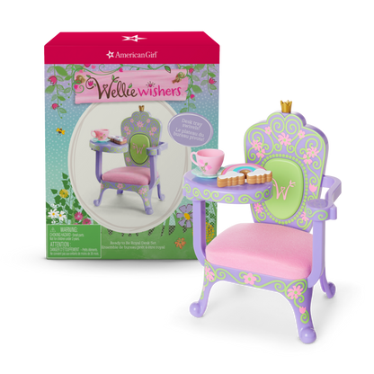 Ready to Be Royal Desk Set for WellieWishers™ Dolls