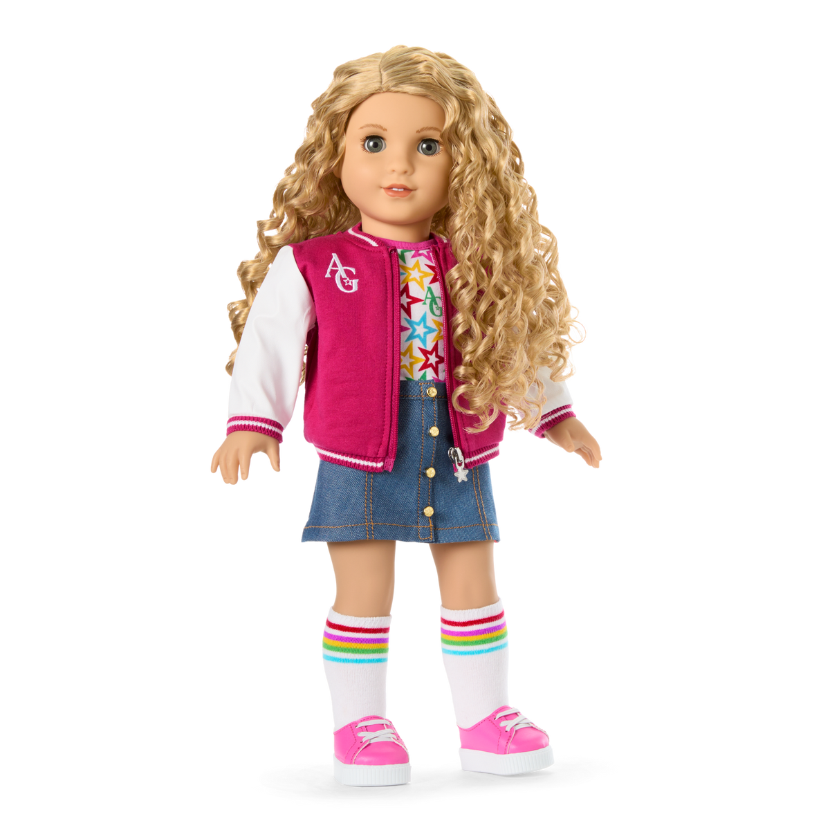 Truly Me™ 18-inch Doll #115, Puppy, Mini Backpack & Accessories AG™ Star Squad Bundle