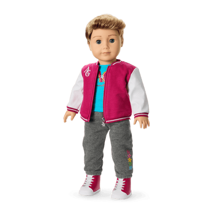 Truly Me™ 18-inch Doll #104 with straight caramel hair