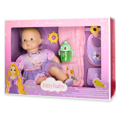 Disney Princess Rapunzel Cuddle & Care Set with Bitty Baby® Doll by American Girl®
