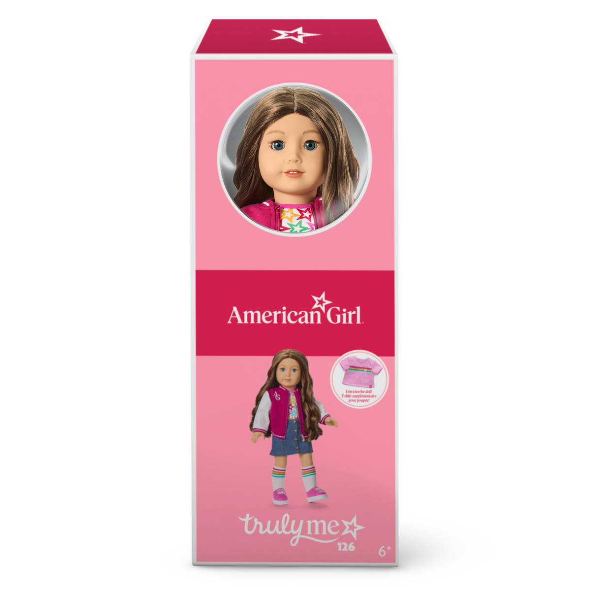 Truly Me™ 18-inch Doll #126, Puppy, Mini Backpack & Accessories AG™ Star Squad Bundle