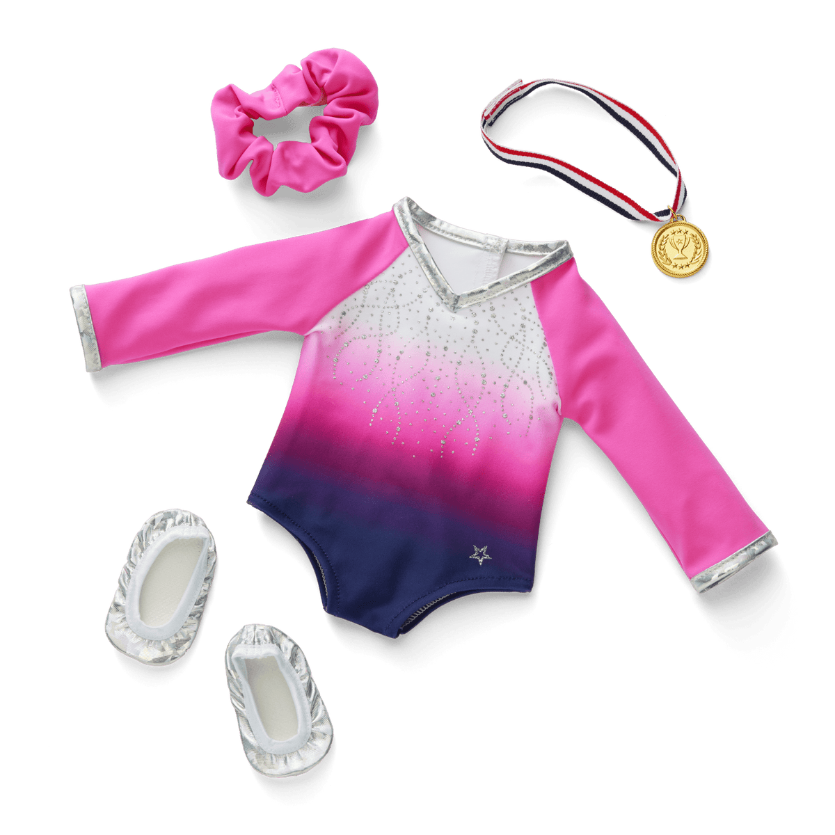 Beam with Pride Gymnastics Outfit for 18-inch Dolls