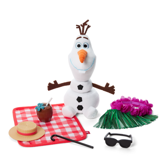 Disney Frozen Olaf Plush & Summer Accessories by American Girl®