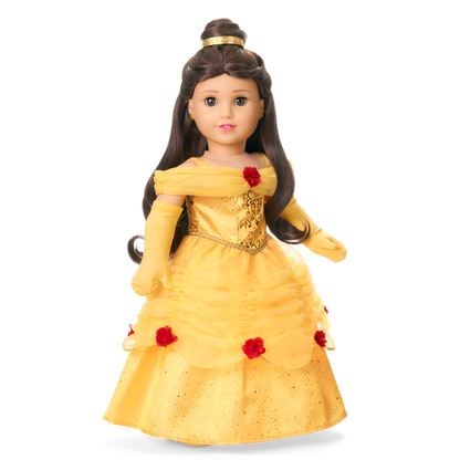 American Girl® Disney Princess Belle 18-inch Doll & Dress for Girls Bundle