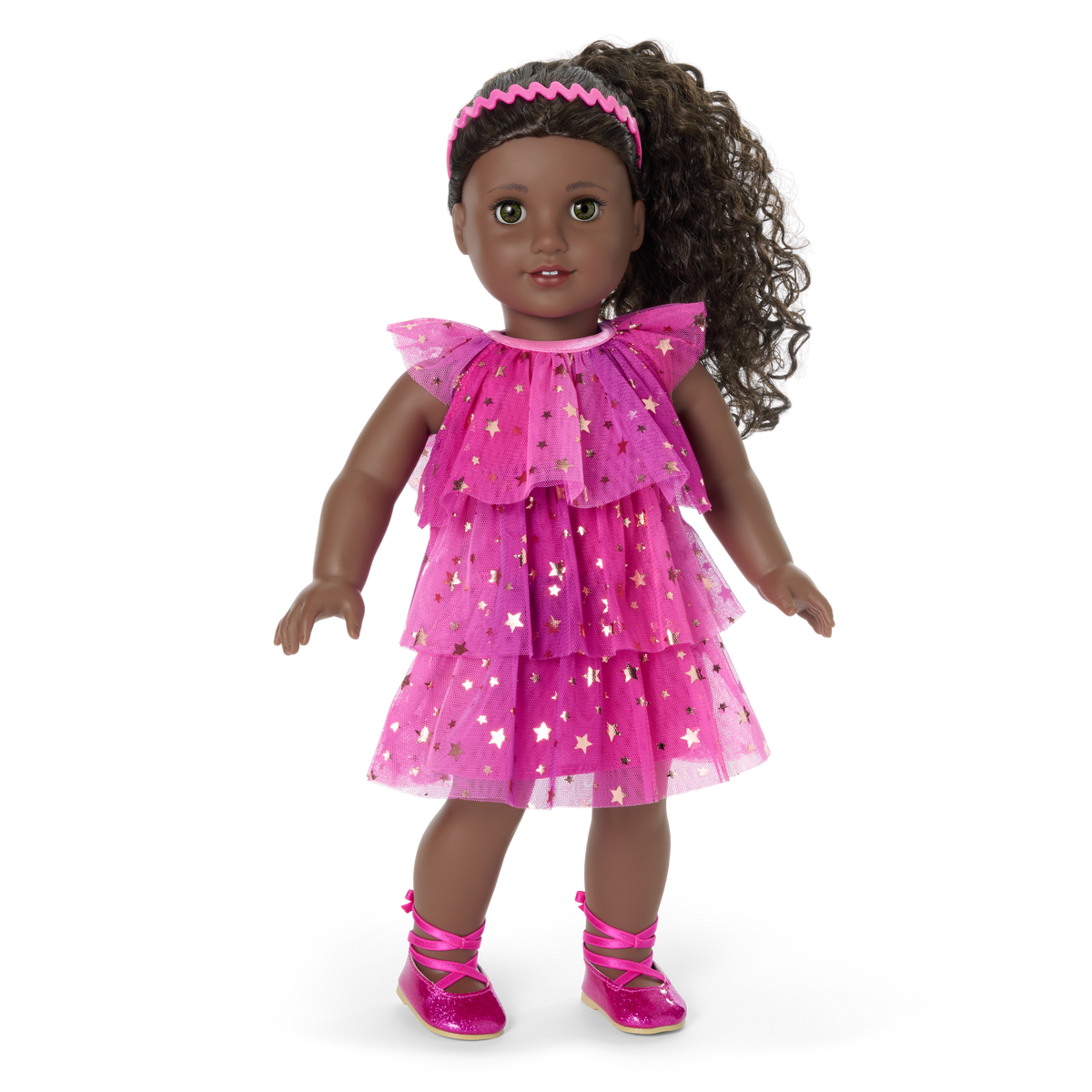 Pink Party-Ready Dresses & Accessories for Girls & 18-inch Dolls