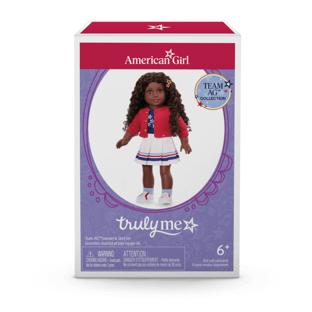 Team AG™ Sweater & Skirt Set for 18-inch Dolls