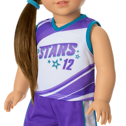 Star Player Basketball Outfit for 18-inch Dolls