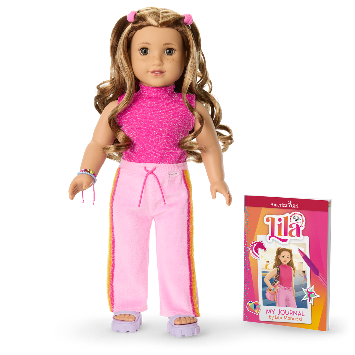 Lila™ 18-inch Doll & Journal (Girl of the Year™ 2024)