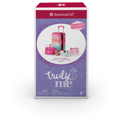 Packed with Fun Luggage Set for 18-inch Dolls
