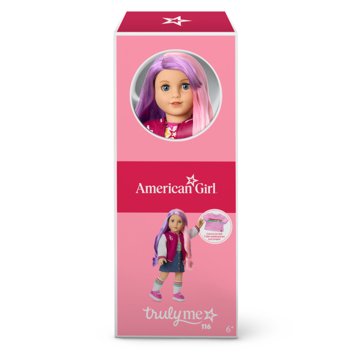 Truly Me™ 18-inch Doll #116, Puppy, Mini Backpack & Accessories AG™ Star Squad Bundle