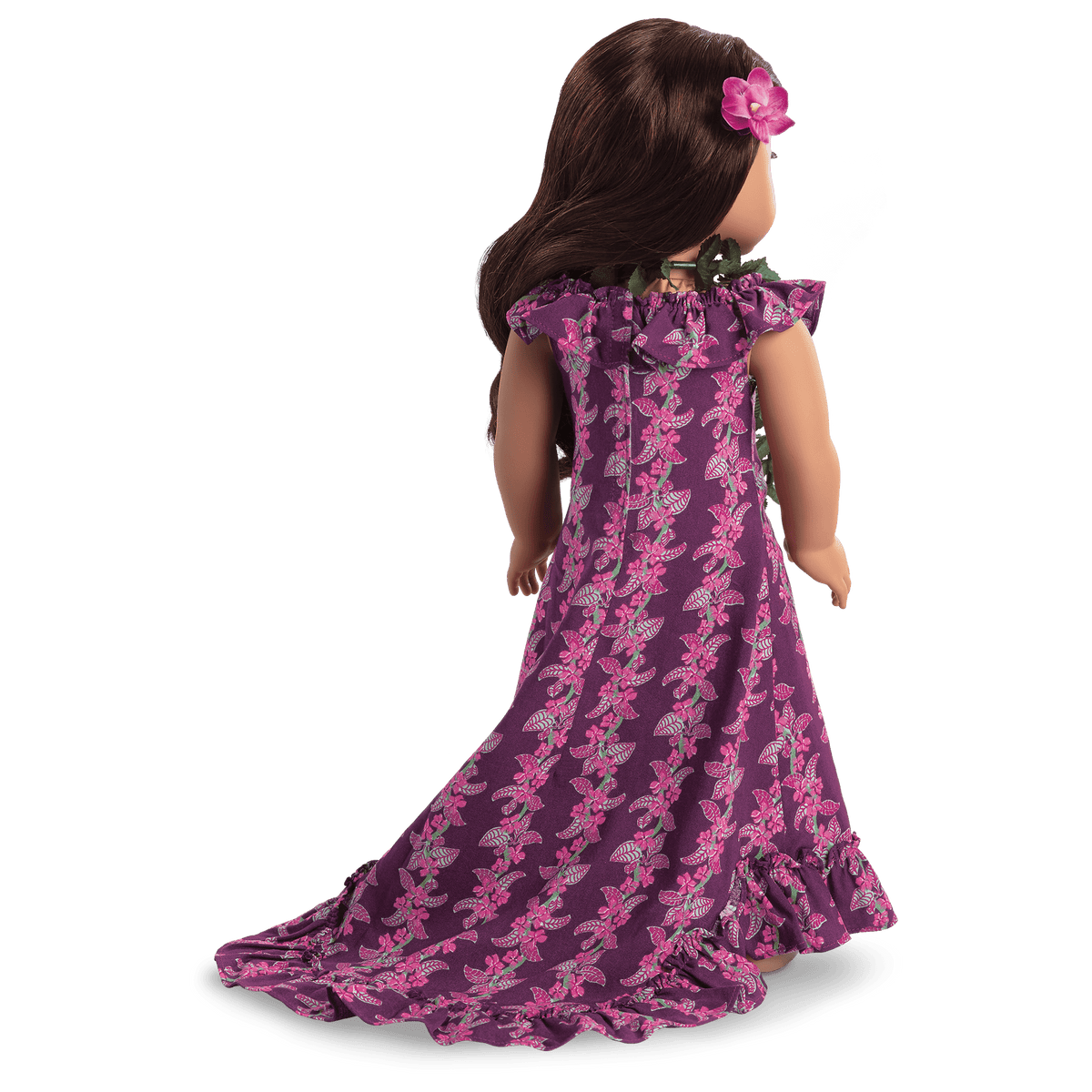 Nanea's Holoku Dress for 18-inch Dolls (Historical Characters)