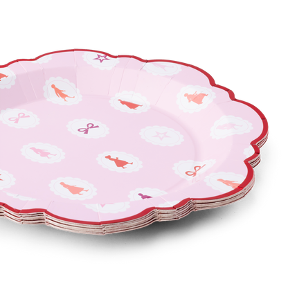 American Girl™ x Bonjour Fête Classic Characters Large Plates (Set of 8)