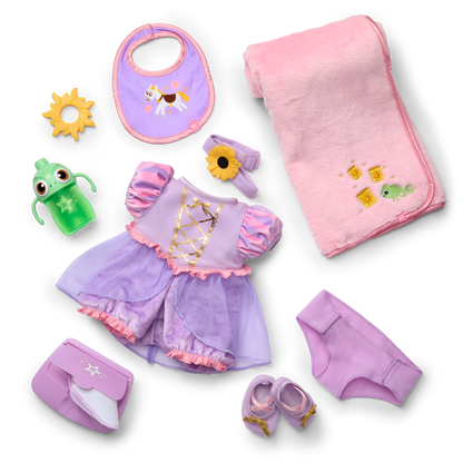 Disney Princess Rapunzel Cuddle & Care Set with Bitty Baby® Doll by American Girl®