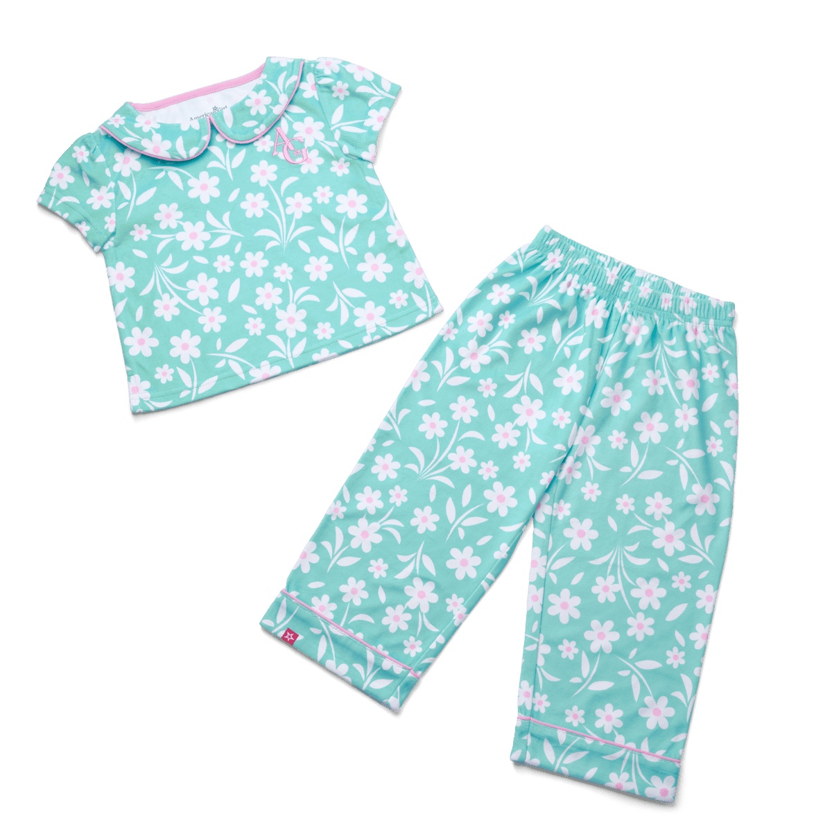 Flower Fun PJs for Little Girls (Bitty Baby®)