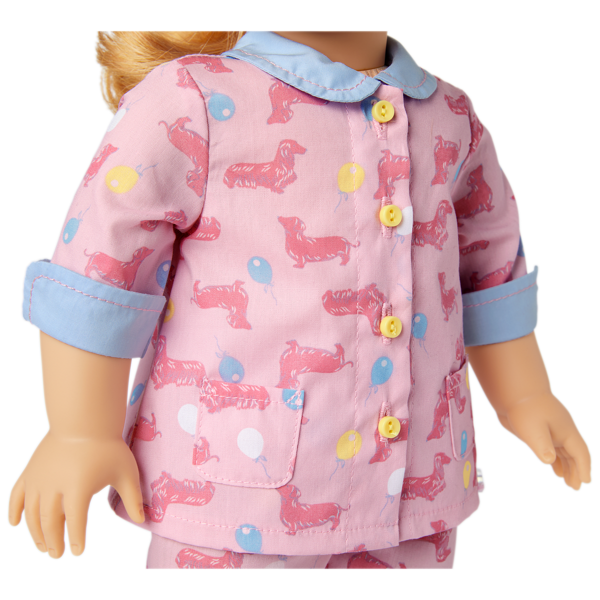 Maryellen’s™ Dachshund Pajamas for 18-inch Dolls (Historical Characters)