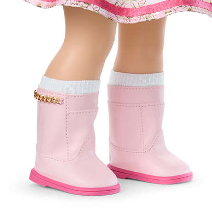 Floral Fashion Outfit for 18-inch Dolls