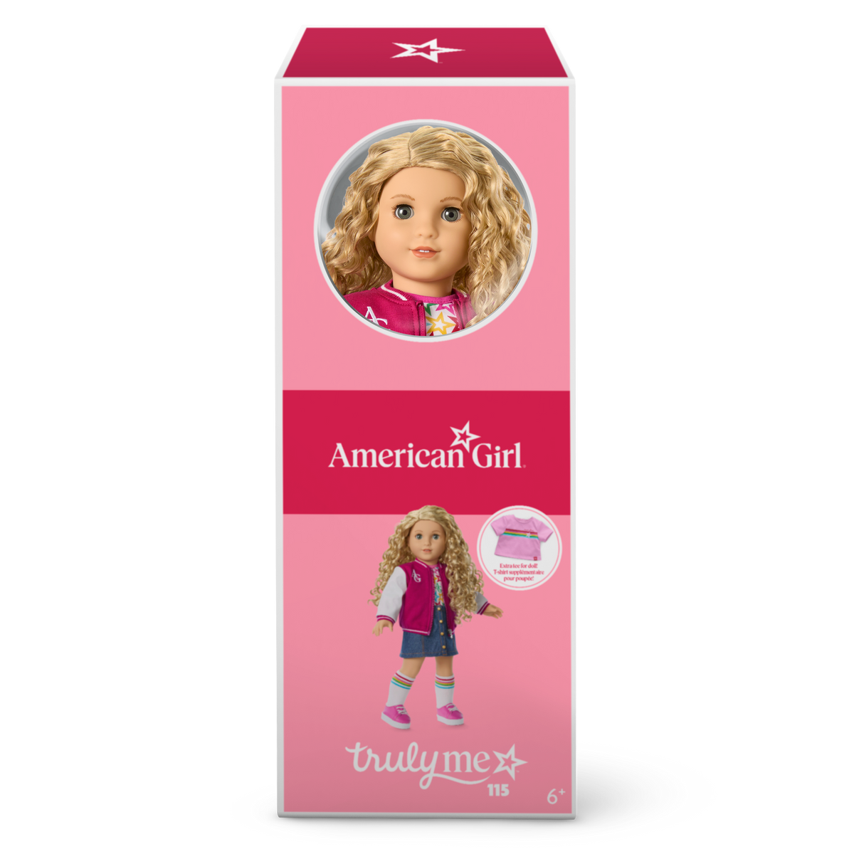 Truly Me™ 18-inch Doll #115, Puppy, Mini Backpack & Accessories AG™ Star Squad Bundle