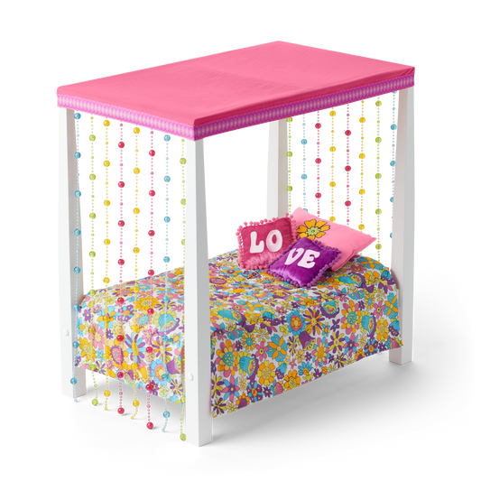 Julie’s™ Groovy Bed & Bedding for 18-inch Dolls (Historical Characters)
