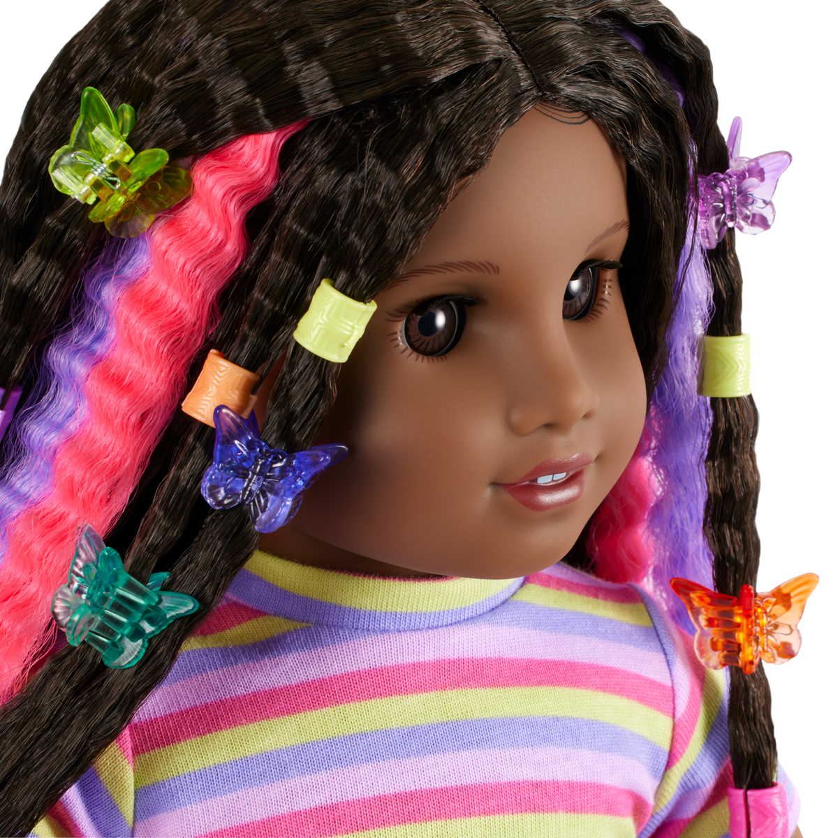 Long Hair Looks™ by Truly Me™ 18-inch Doll #135 & hair accessories