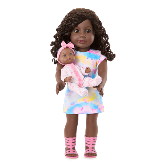Little Bitty Baby™ 7.75-inch Doll with black hair