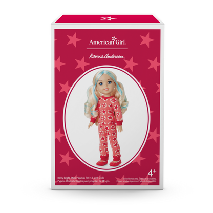 American Girl® x Hanna Andersson Berry Bright Stars Pajamas for 14.5-inch Dolls