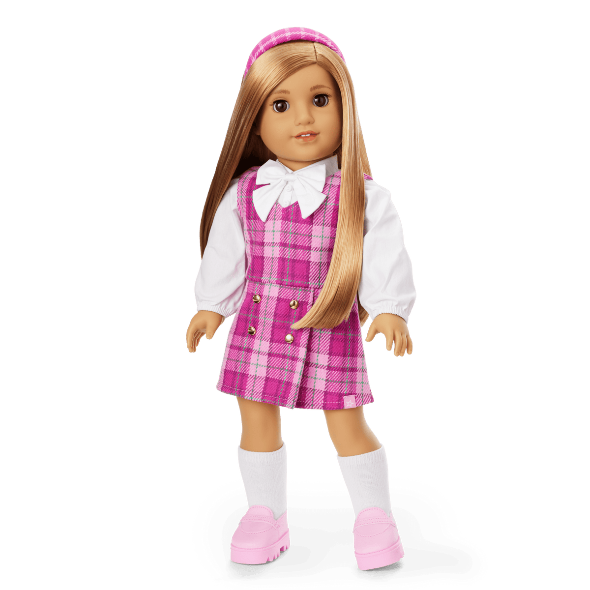 Pink & Preppy Outfit for 18-inch Dolls