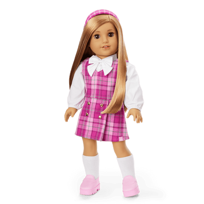 Pink & Preppy Outfit for 18-inch Dolls