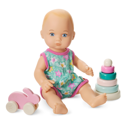 Little Bitty Baby™ Flower Romper & Play Set for 7.75-inch Dolls