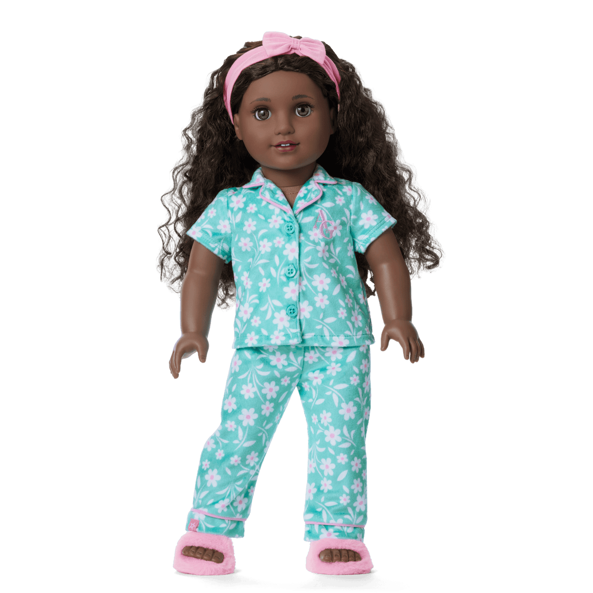 Flower Fun PJs for 18-inch Dolls