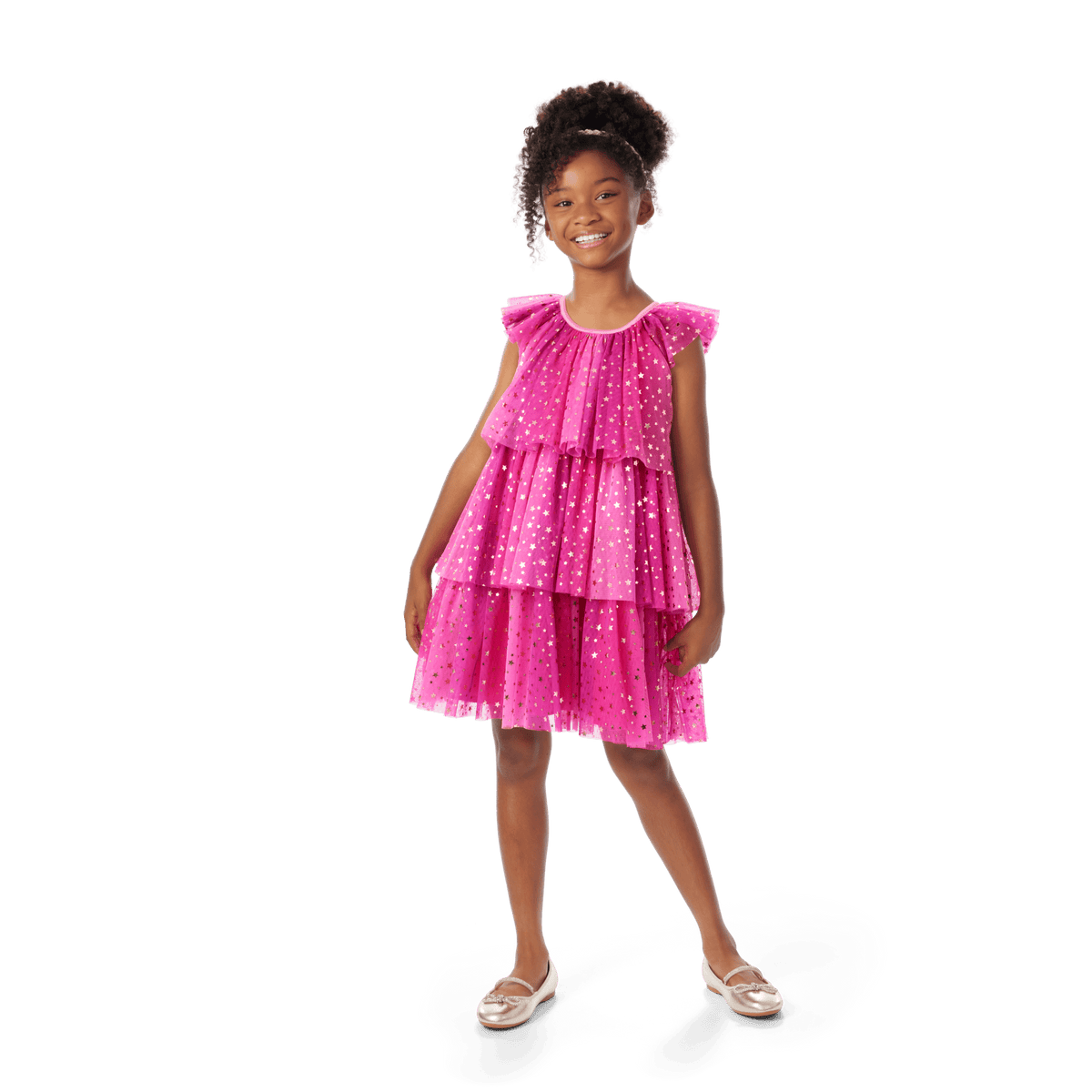 Pink Party-Ready Dresses & Accessories for Girls & 18-inch Dolls
