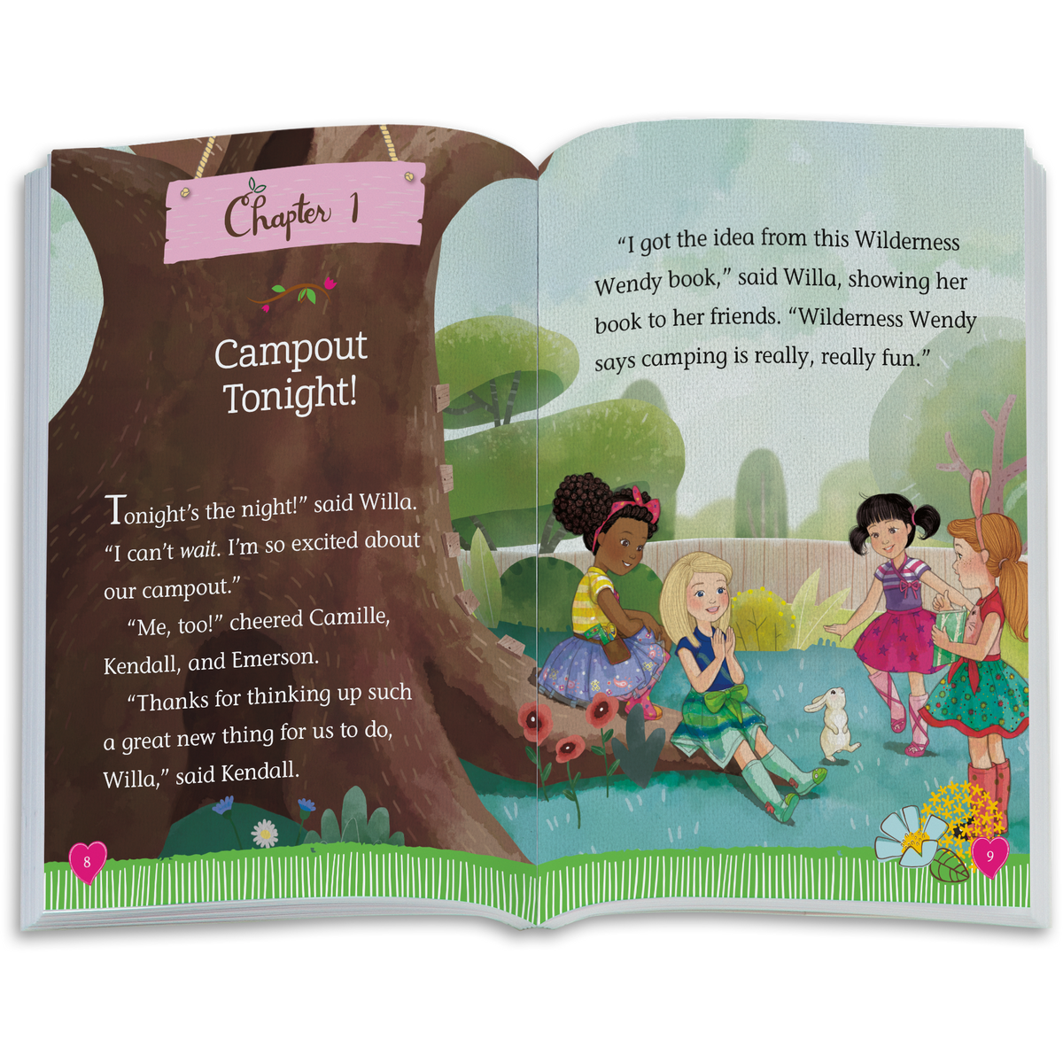 Willa’s Wilderness Campout Book (WellieWishers™)