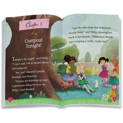 Willa’s Wilderness Campout Book (WellieWishers™)