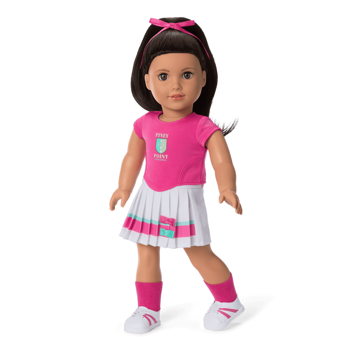 Raquel's™ Piney Point Pickleball Outfit for 18-inch Dolls (Girl of the Year™ 2026)