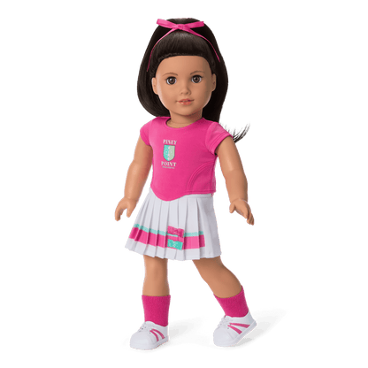 Raquel's™ Piney Point Pickleball Outfit for 18-inch Dolls (Girl of the Year™ 2026)