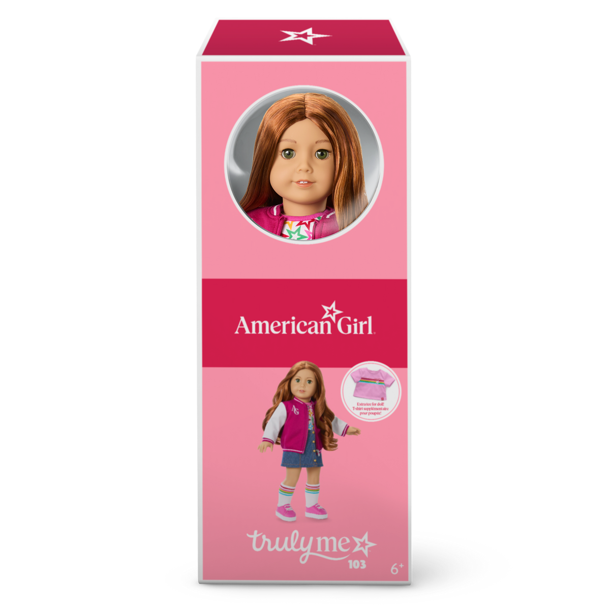 Truly Me™ 18-inch Doll #103, Puppy, Mini Backpack & Accessories AG™ Star Squad Bundle