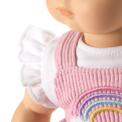 Rainbow Corduroy Outfit for Bitty Baby® Dolls