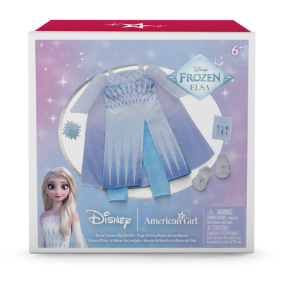 Disney Frozen Snow Queen Elsa Outfit & Accessories for 18-inch Dolls by American Girl®