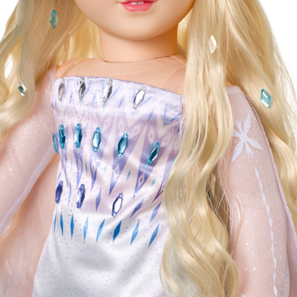 Disney Frozen Snow Queen Elsa Outfit & Accessories for 18-inch Dolls by American Girl®