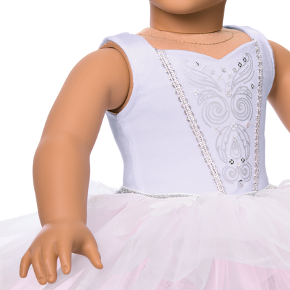 My First Ballet Recital Costume for 18-inch Dolls