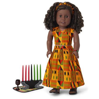 Kwanzaa Celebration Outfit for 18-inch Dolls