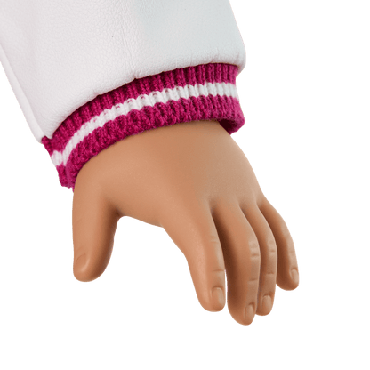 Truly Me™ 18-inch Doll #108 with curly black-brown hair