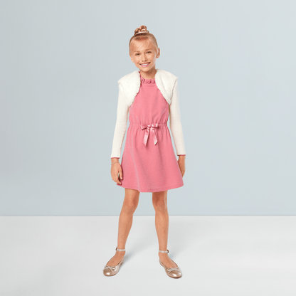 American Girl® x Something Navy Frosty Faux-Fur Shrug for Girls