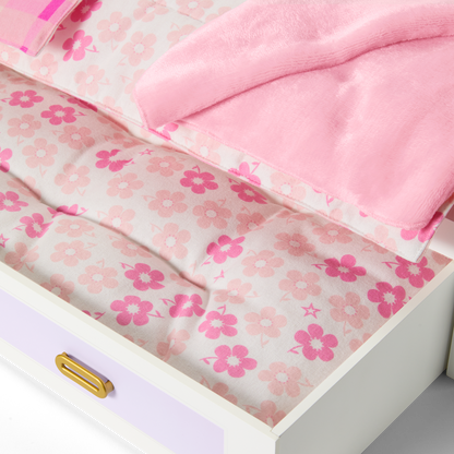 All Set for Sleepovers Canopy Bed for 18-inch Dolls