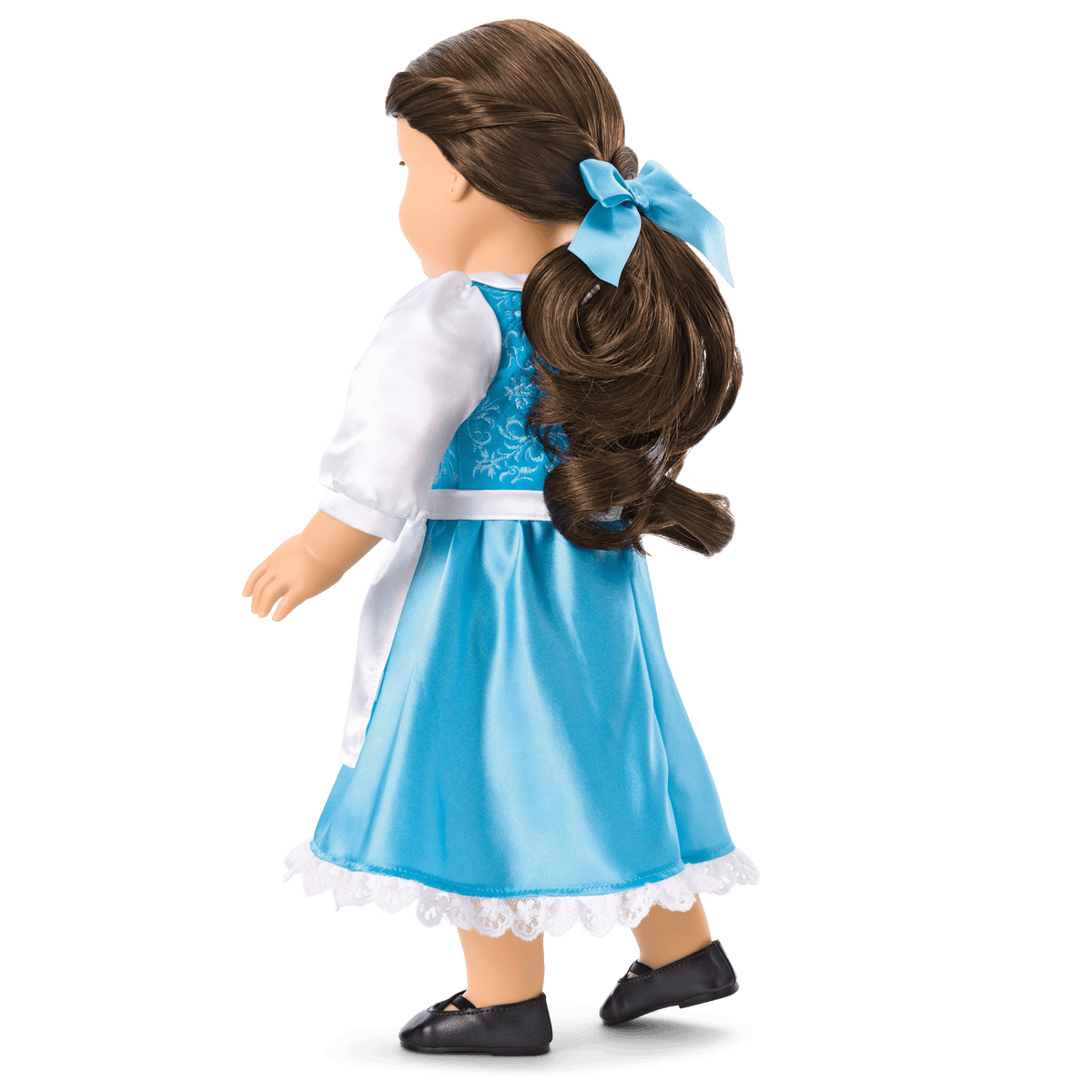 American Girl® Disney Princess Belle Blue Dress, Mrs. Potts, Chip & Accessories for 18-inch Dolls