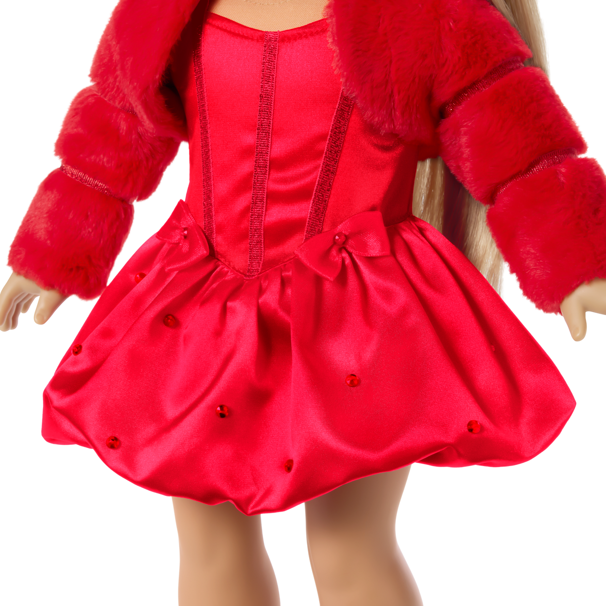 July Ruby Beauty Outfit for 18-inch Dolls