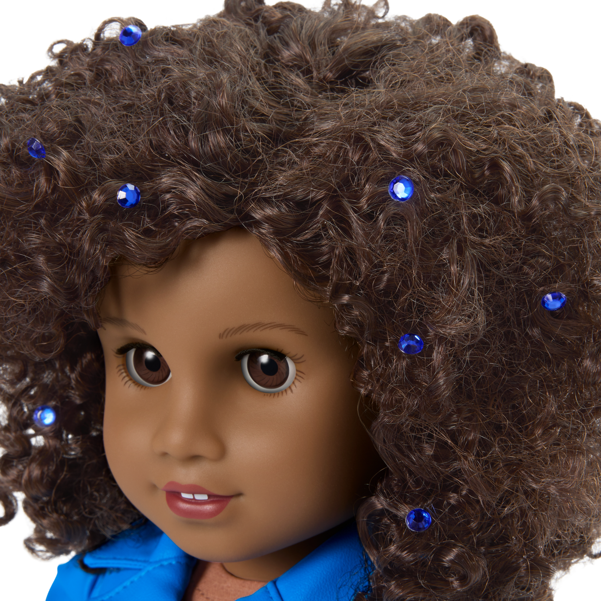 September Sapphire Sparkle Outfit for 18-inch Dolls
