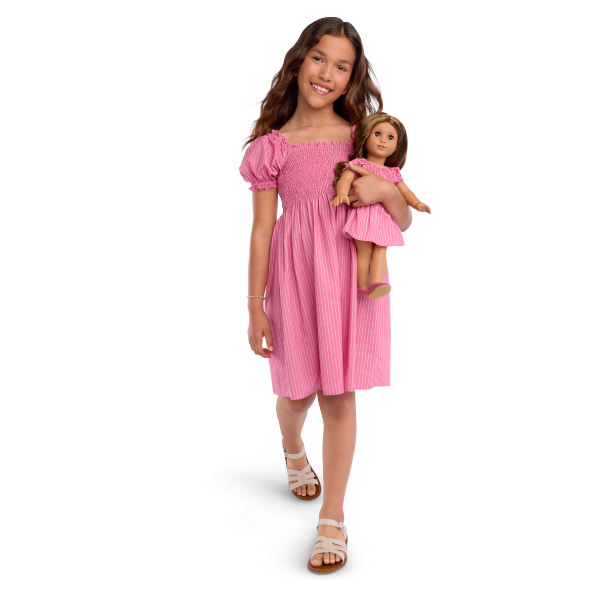 American Girl® x Hill House Home Tiny Athena Nap Dress for Girls (Addy™ Print)