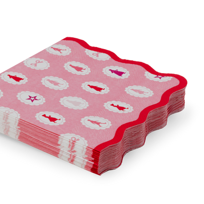 American Girl™ x Bonjour Fête Classic Characters Small Napkins (Set of 20)